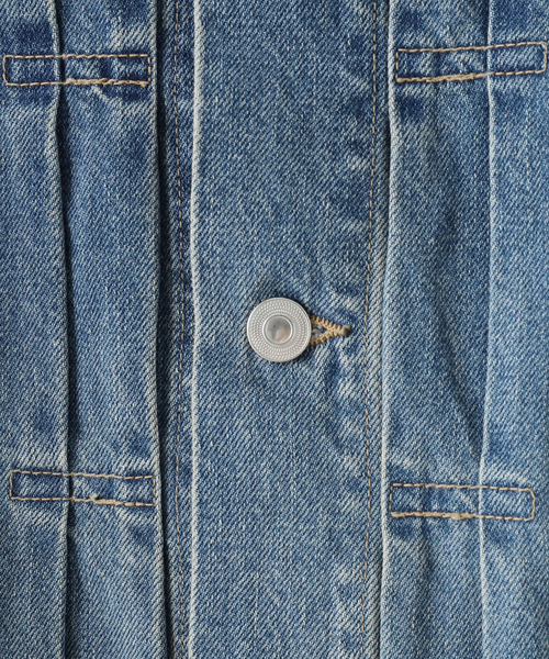 URU（ウル）の「【URU / ウル】TRUCKER JACKET TYPE B（デニムジャケット・メンズ・ブルー・2/3）」の18枚目の写真