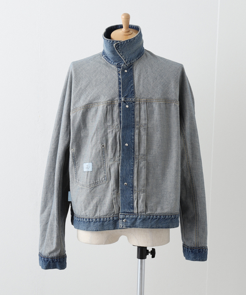 URU（ウル）の「【URU / ウル】TRUCKER JACKET TYPE B（デニムジャケット・メンズ・ブルー・2/3）」の15枚目の写真