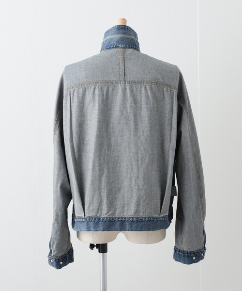 URU（ウル）の「【URU / ウル】TRUCKER JACKET TYPE B（デニムジャケット・メンズ・ブルー・2/3）」の10枚目の写真