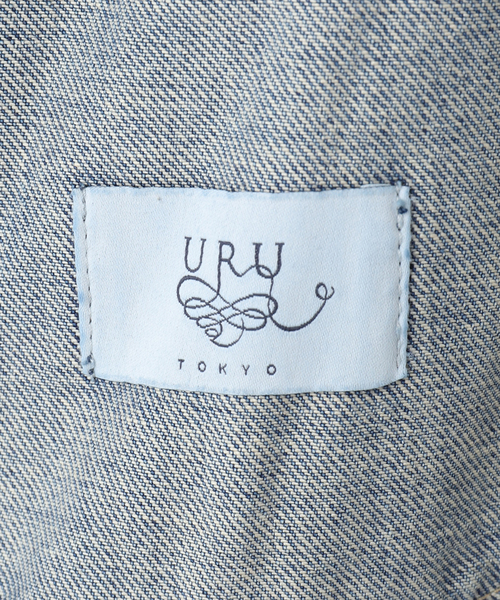 URU（ウル）の「【URU / ウル】TRUCKER JACKET TYPE B（デニムジャケット・メンズ・ブルー・2/3）」の7枚目の写真