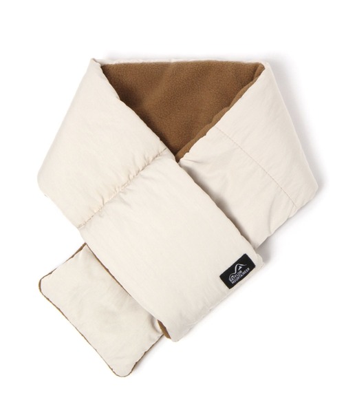 BAYFLOW（ベイフロー）の「[首元あったか]ナカワタマフラー（マフラー・キッズ・ブラック/グリーン/アイボリー・FREE）」の4枚目の写真