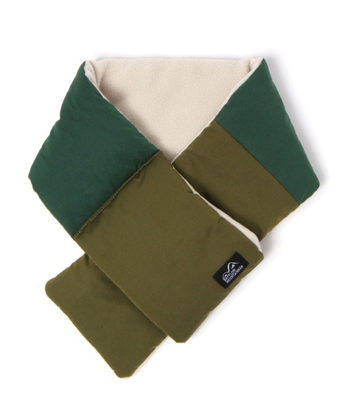 BAYFLOW（ベイフロー）の「[首元あったか]ナカワタマフラー（マフラー・キッズ・ブラック/グリーン/アイボリー・FREE）」の6枚目の写真