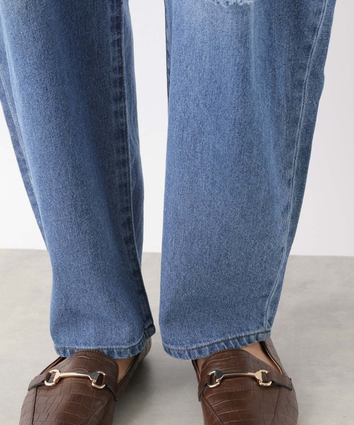 LEPSIM（レプシィム）の「ダメージカーブデニムパンツ　169422（デニムパンツ・レディース・ブルー・MEDIUM/LARGE）」の9枚目の写真