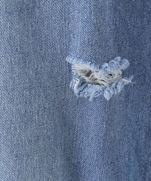 LEPSIM（レプシィム）の「ダメージカーブデニムパンツ　169422（デニムパンツ・レディース・ブルー・MEDIUM/LARGE）」の11枚目の写真