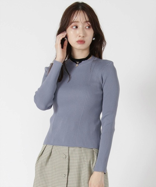 LEMAIRE - ルメール 20AW ニット セーター リブ 長袖 クルーネック プルオーバー LEMAIRE - ルメール 20AW ニット セーター リブ 長袖 クルー