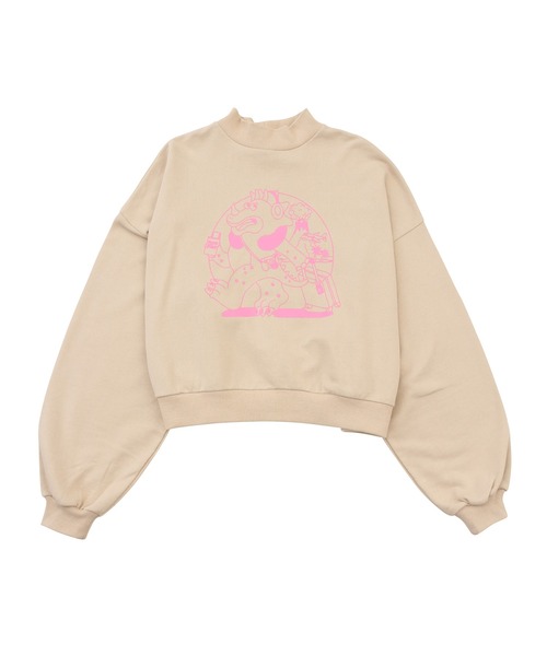 PUNYUS（プニュズ）の「DINOハイネックスウェット（スウェット・レディース・イエロー/ベージュ/ブラック・4/3）」の20枚目の写真