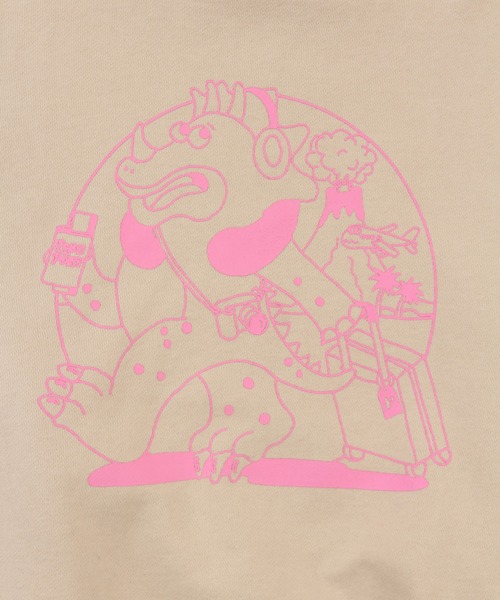 PUNYUS（プニュズ）の「DINOハイネックスウェット（スウェット・レディース・イエロー/ベージュ/ブラック・4/3）」の21枚目の写真