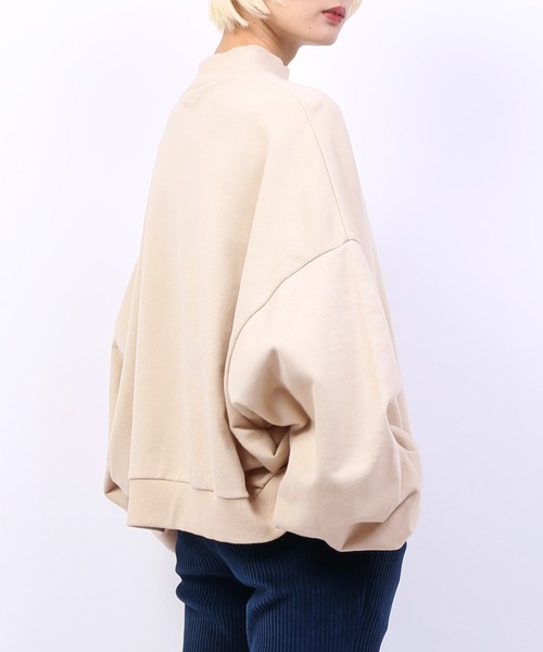 PUNYUS（プニュズ）の「DINOハイネックスウェット（スウェット・レディース・イエロー/ベージュ/ブラック・4/3）」の12枚目の写真