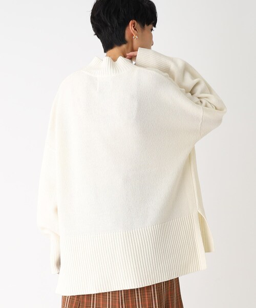 OPAQUE.CLIP(オペークドットクリップ)の「◆【Filivivi/フィルビビ】LANEROSSI ハイネック ワイドシルエットニット(ニット/セーター・レディース・グレー/オフホワイト/ベージュ系2/ピンク系その他/ベージュ系8・40/36/38)」の20枚目の写真