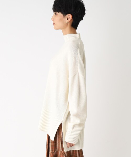 OPAQUE.CLIP(オペークドットクリップ)の「◆【Filivivi/フィルビビ】LANEROSSI ハイネック ワイドシルエットニット(ニット/セーター・レディース・グレー/オフホワイト/ベージュ系2/ピンク系その他/ベージュ系8・40/36/38)」の15枚目の写真