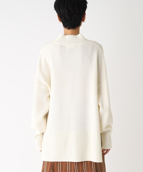 OPAQUE.CLIP(オペークドットクリップ)の「◆【Filivivi/フィルビビ】LANEROSSI ハイネック ワイドシルエットニット(ニット/セーター・レディース・グレー/オフホワイト/ベージュ系2/ピンク系その他/ベージュ系8・40/36/38)」の6枚目の写真