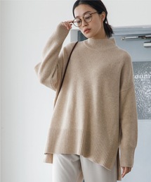 OPAQUE.CLIP | 【Filivivi／フィルビビ】LANEROSSI ハイネック ワイドシルエットニット(ニット/セーター)