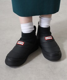 HUNTER（ハンター）の「HUNTER IN/OUT イン/アウト カフ ニットブーツ パファー/スウェード（ブーツ・メンズ）」