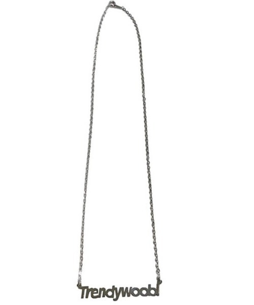 Trendywoobi（トレンディウビ）の「【TRENDYWOOBI / トレンディウビ】Trendywoobi Necklace (Silver925) / ロゴネックレス ネックレス チェーンネックレス ネックレス シルバーネックレス（ネックレス・メンズ・シルバー・ONE SIZE）」の3枚目の写真