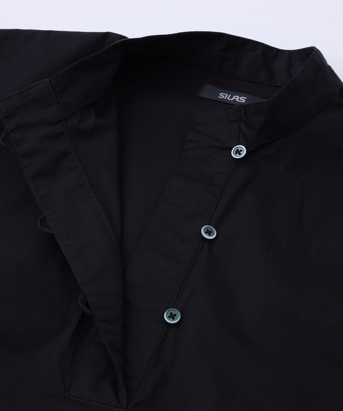 SILAS（サイラス）の「STAND COLLAR DRESS（ワンピース・レディース・ライトグリーン/ブラック/オリーブ・ONE SIZE）」の11枚目の写真