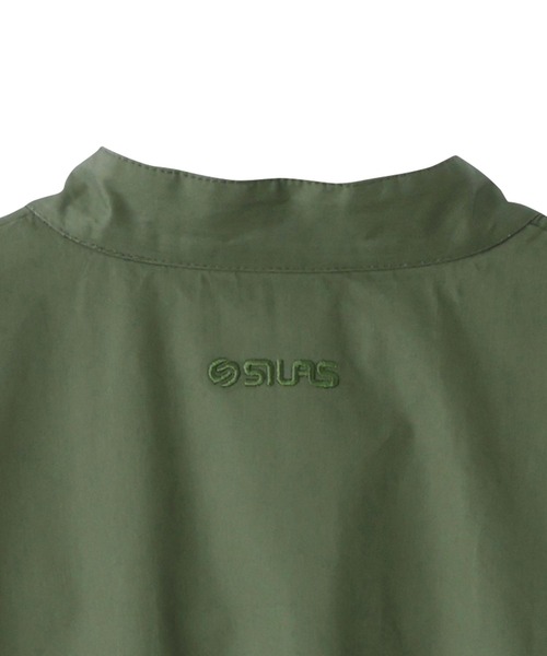 SILAS（サイラス）の「STAND COLLAR DRESS（ワンピース・レディース・ライトグリーン/ブラック/オリーブ・ONE SIZE）」の20枚目の写真