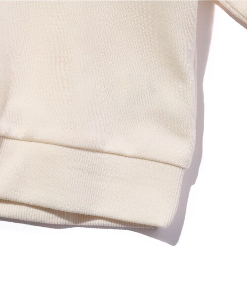 SHOO・LA・RUE（シューラルー）の「◆【110-140cm】ハーフジップアップスウェット（スウェット・キッズ・ブラック/アイボリー・11/12/13/14）」の6枚目の写真