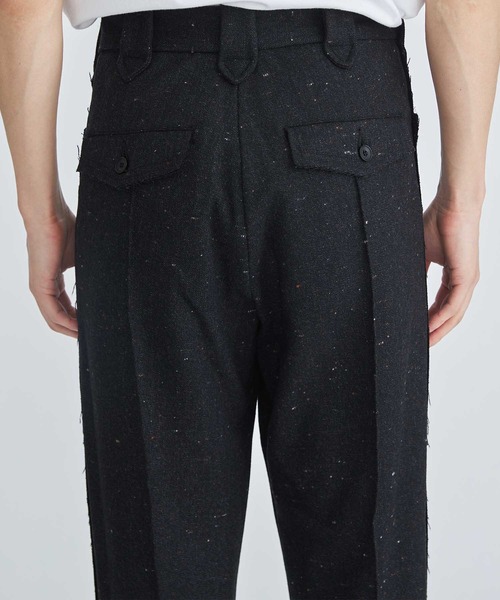 FACCIES(ファチーズ)の「Color Nep Tweed Western Pants(スラックス・メンズ・ブラック・1/2)」の10枚目の写真