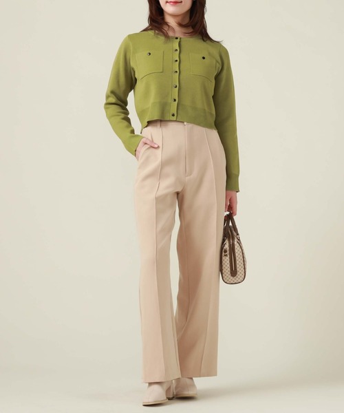 archives（アルシーヴ）の「ミラノリブポケットカーディガン（カーディガン/ボレロ・レディース・ブラック/オフホワイト/ブルー/グリーン系その他/パープル/オレンジ・MEDIUM）」の12枚目の写真