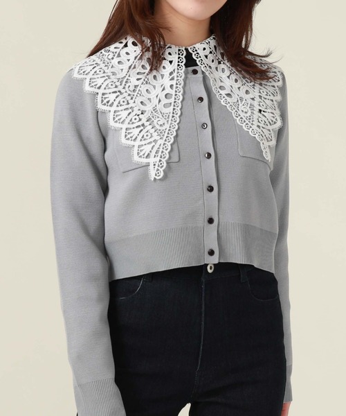 archives（アルシーヴ）の「ミラノリブポケットカーディガン（カーディガン/ボレロ・レディース・ブラック/オフホワイト/ブルー/グリーン系その他/パープル/オレンジ・MEDIUM）」の20枚目の写真