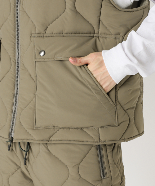 JOURNAL STANDARD relume（ジャーナルスタンダード　レリューム）の「【CLIMASHIELD APEX / クライマシールド エーペックス】PADDING RV ベスト（ダウンジャケット/コート・メンズ・ブラック/カーキ・MEDIUM/LARGE）」の15枚目の写真