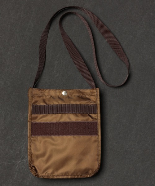 W FACE FLIGHT SHOULDER BAG - 3POCKET（ポーチ）｜SABLE CLUTCH（セーブルクラッチ）