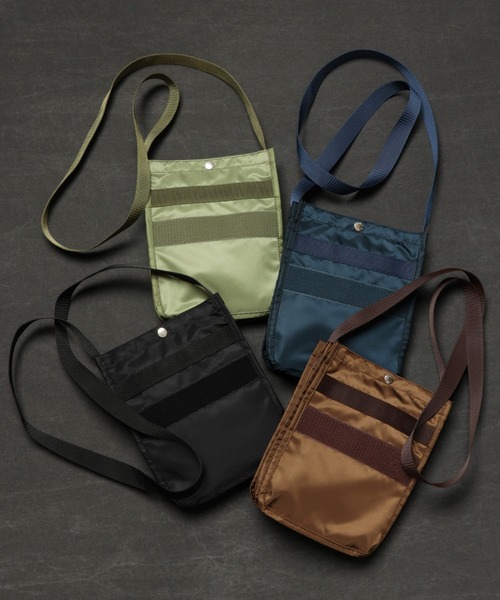 W FACE FLIGHT SHOULDER BAG - 3POCKET（ポーチ）｜SABLE CLUTCH（セーブルクラッチ）