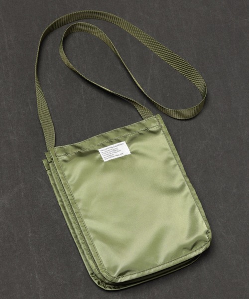 W FACE FLIGHT SHOULDER BAG - 3POCKET（ポーチ）｜SABLE CLUTCH（セーブルクラッチ）