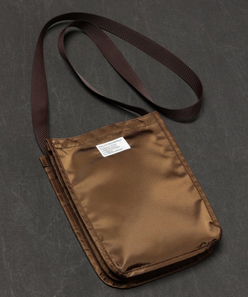 W FACE FLIGHT SHOULDER BAG - 3POCKET（ポーチ）｜SABLE CLUTCH（セーブルクラッチ）