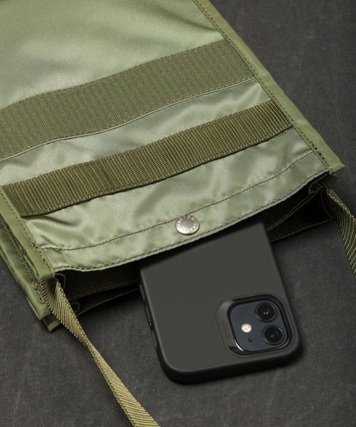 W FACE FLIGHT SHOULDER BAG - 3POCKET（ポーチ）｜SABLE CLUTCH（セーブルクラッチ）