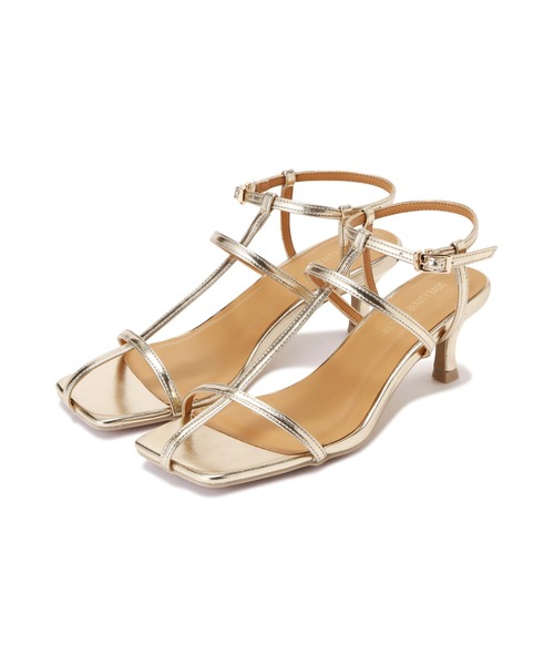 NATURAL BEAUTY BASIC（ナチュラルビューティーベーシック）の「【美人百花・Oggi・VERY掲載】ナローＴストラップサンダル（サンダル・レディース・オフホワイト/ゴールド/ベージュ系その他・SMALL/MEDIUM/LARGE）」の18枚目の写真