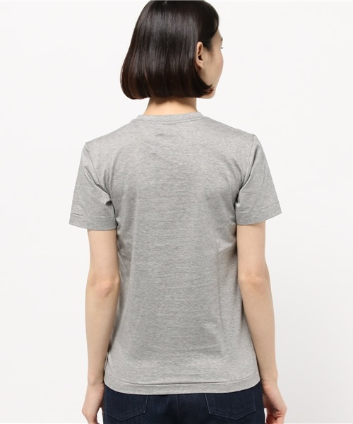 OUTLET（アウトレット）の「【BLOOM&BRANCH】SOSOシルケットTクルー（Tシャツ/カットソー・レディース・グレー・36/34）」の4枚目の写真