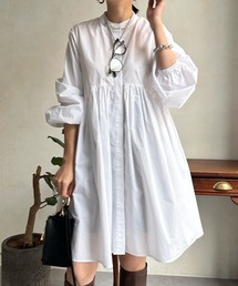 SS ギャザーチュニックブラウス