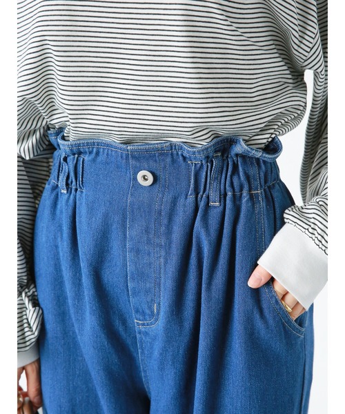 ehka sopo（エヘカソポ）の「【オールマイティボトム】パンツ（その他パンツ・レディース・ネイビー/キナリ/ブルー・ﾌﾘ-）」の13枚目の写真