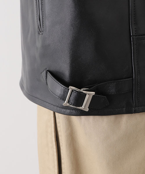 Schott(ショット)の「【Schott / ショット】70S SINGLE RIDERS JACKET(ライダースジャケット・メンズ・ブラック・MEDIUM/LARGE/X-LARGE)」の16枚目の写真