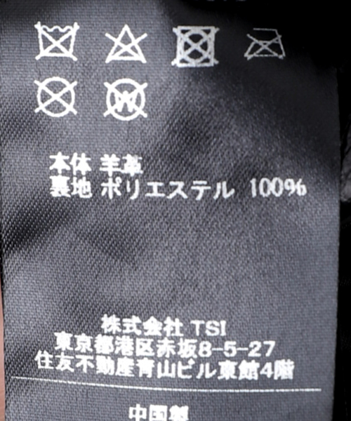Schott(ショット)の「【Schott / ショット】70S SINGLE RIDERS JACKET(ライダースジャケット・メンズ・ブラック・MEDIUM/LARGE/X-LARGE)」の22枚目の写真