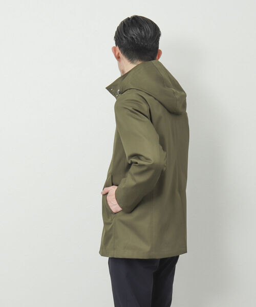 NOLLEY'S goodman(ノーリーズグッドマン)の「nano-Wing/ナノウィング(R) フードブルゾン(ブルゾン・メンズ・オリーブ/ダークネイビー/ベージュ/ブラック・L/S/M)」の16枚目の写真