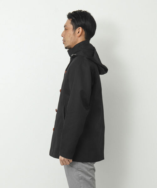 NOLLEY'S goodman(ノーリーズグッドマン)の「nano-Wing/ナノウィング(R) フードブルゾン(ブルゾン・メンズ・オリーブ/ダークネイビー/ベージュ/ブラック・L/S/M)」の18枚目の写真