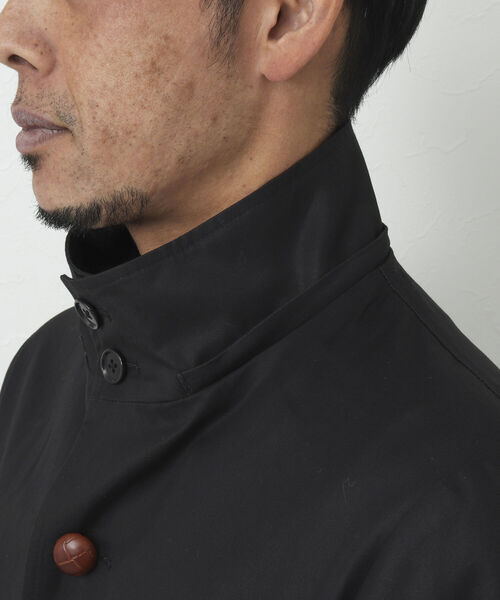 NOLLEY'S goodman(ノーリーズグッドマン)の「nano-Wing/ナノウィング(R) フードブルゾン(ブルゾン・メンズ・オリーブ/ダークネイビー/ベージュ/ブラック・L/S/M)」の11枚目の写真