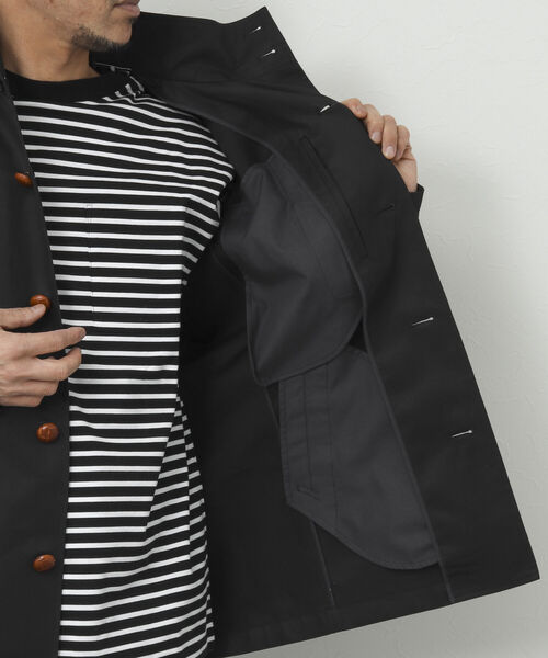 NOLLEY'S goodman(ノーリーズグッドマン)の「nano-Wing/ナノウィング(R) フードブルゾン(ブルゾン・メンズ・オリーブ/ダークネイビー/ベージュ/ブラック・L/S/M)」の19枚目の写真