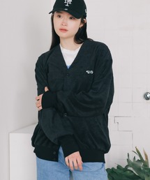PENNEYS/ペニーズ THE FOX PILE CARDIGAN パッチ カーディガン
