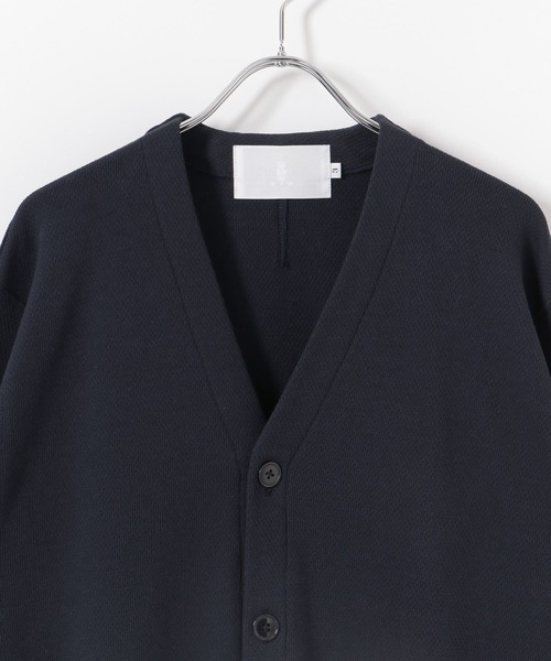 K ITO(ケーイトウ)の「K ITO サーマルジャージーカーディガン(カーディガン/ボレロ・メンズ・ホワイト/ネイビー・2/3)」の13枚目の写真