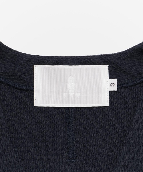 K ITO(ケーイトウ)の「K ITO サーマルジャージーカーディガン(カーディガン/ボレロ・メンズ・ホワイト/ネイビー・2/3)」の18枚目の写真