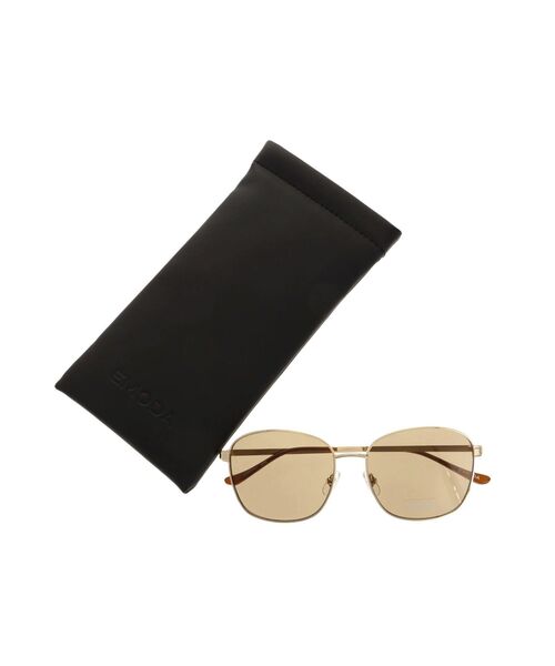 EMODA（エモダ）の「タンクワイドアイウェア（メガネ・レディース・クリア/ブラウン・FREE）」の4枚目の写真