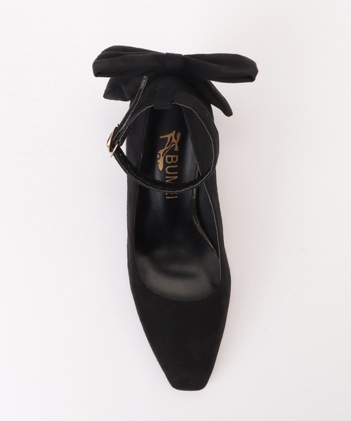 Lace Ladies(レースレディース)の「スエード調スクエアストラップパンプス(パンプス・レディース・ブラック/グレイッシュベージュ・23.5/24/24.5/22.5/23)」の6枚目の写真