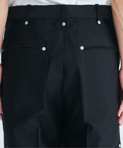 STUDIOUS(ステュディオス)の「【COGNOMEN/コグノーメン】RE-TRADITION PANTS(チノパンツ・メンズ・カーキ/ブラック・MEDIUM/LARGE)」の13枚目の写真