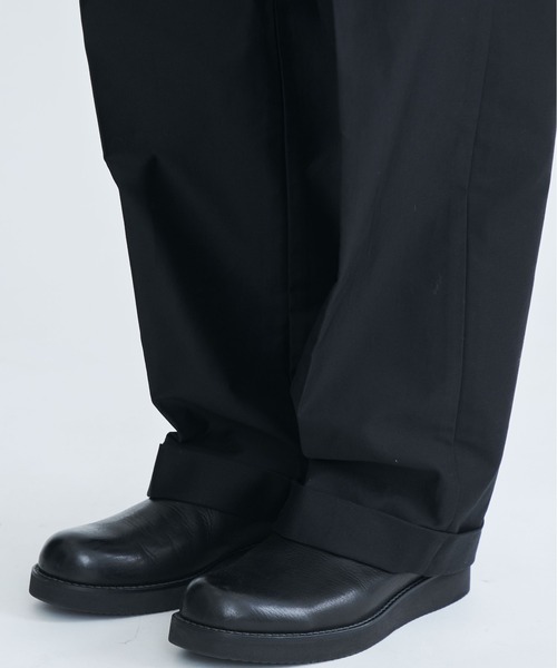 STUDIOUS(ステュディオス)の「【COGNOMEN/コグノーメン】RE-TRADITION PANTS(チノパンツ・メンズ・カーキ/ブラック・MEDIUM/LARGE)」の17枚目の写真