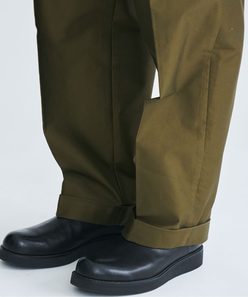 STUDIOUS(ステュディオス)の「【COGNOMEN/コグノーメン】RE-TRADITION PANTS(チノパンツ・メンズ・カーキ/ブラック・MEDIUM/LARGE)」の18枚目の写真