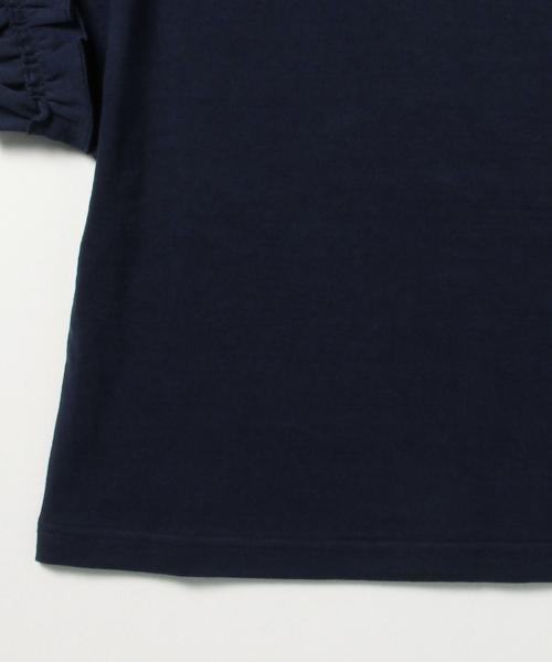 Ray BEAMS(レイビームス)の「Ray BEAMS / ギャザー フリルスリーブ プルオーバー(Tシャツ/カットソー・レディース・オフホワイト/オリーブ/ネイビー・ONE SIZE)」の15枚目の写真