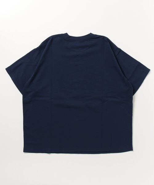 BOHEMIANS(ボヘミアンズ)の「BOHEMIANS/ボヘミアンズ MONO LOVE & HAT S/S TEE モノラブハット(Tシャツ/カットソー・レディース・ネイビー/ホワイト・XS)」の3枚目の写真